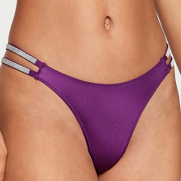 NWT Victoria’s Secret Very Sexy Double Strap Shine Smooth Panty | XXL - Picture 1 of 4